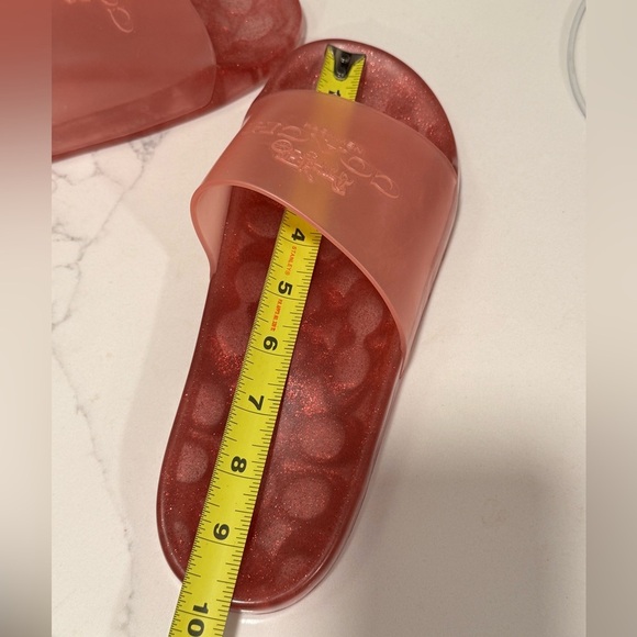 Coach Women's Blush Ulyssa Jelly Pool Slides - Picture 11 of 11